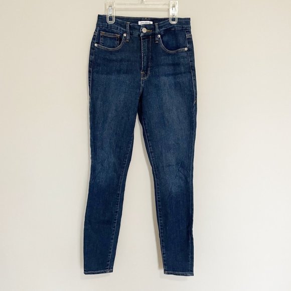 Good American Denim - Good American Size 28 Good Legs High Rise Dark Wash Jeans 28" Inseam